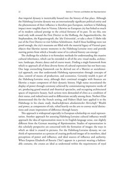 Bild der Seite - 22 - in Die Repräsentation der Habsburg-Lothringischen Dynastie in Musik, visuellen Medien und Architektur - 1618–1918