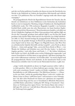 Image of the Page - 46 - in Die Repräsentation der Habsburg-Lothringischen Dynastie in Musik, visuellen Medien und Architektur - 1618–1918