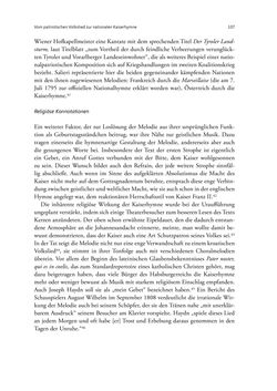 Image of the Page - 107 - in Die Repräsentation der Habsburg-Lothringischen Dynastie in Musik, visuellen Medien und Architektur - 1618–1918