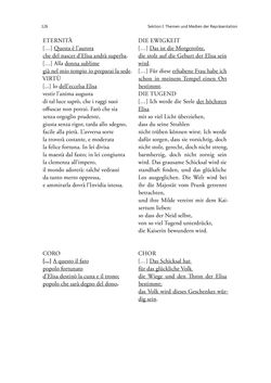Image of the Page - 126 - in Die Repräsentation der Habsburg-Lothringischen Dynastie in Musik, visuellen Medien und Architektur - 1618–1918