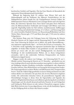 Bild der Seite - 136 - in Die Repräsentation der Habsburg-Lothringischen Dynastie in Musik, visuellen Medien und Architektur - 1618–1918