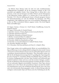 Bild der Seite - 137 - in Die Repräsentation der Habsburg-Lothringischen Dynastie in Musik, visuellen Medien und Architektur - 1618–1918