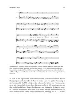 Bild der Seite - 151 - in Die Repräsentation der Habsburg-Lothringischen Dynastie in Musik, visuellen Medien und Architektur - 1618–1918