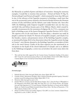 Image of the Page - 342 - in Die Repräsentation der Habsburg-Lothringischen Dynastie in Musik, visuellen Medien und Architektur - 1618–1918