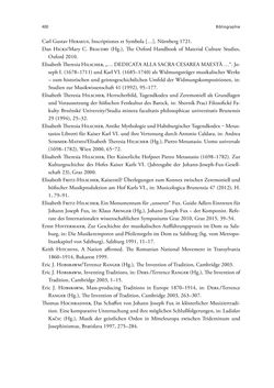 Image of the Page - 400 - in Die Repräsentation der Habsburg-Lothringischen Dynastie in Musik, visuellen Medien und Architektur - 1618–1918