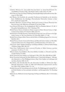 Bild der Seite - 422 - in Die Repräsentation der Habsburg-Lothringischen Dynastie in Musik, visuellen Medien und Architektur - 1618–1918