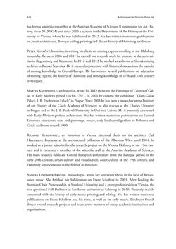 Bild der Seite - 426 - in Die Repräsentation der Habsburg-Lothringischen Dynastie in Musik, visuellen Medien und Architektur - 1618–1918