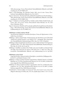 Bild der Seite - 432 - in Die Repräsentation der Habsburg-Lothringischen Dynastie in Musik, visuellen Medien und Architektur - 1618–1918