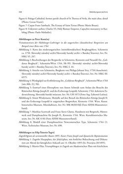 Bild der Seite - 438 - in Die Repräsentation der Habsburg-Lothringischen Dynastie in Musik, visuellen Medien und Architektur - 1618–1918