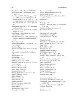 Bild der Seite - 444 - in Die Repräsentation der Habsburg-Lothringischen Dynastie in Musik, visuellen Medien und Architektur - 1618–1918