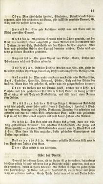 Image of the Page - 11 - in Die Süddeutsche Küche - auf ihrem gegenwärtigen Standpunkte