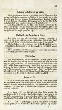 Image of the Page - 17 - in Die Süddeutsche Küche - auf ihrem gegenwärtigen Standpunkte