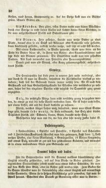 Image of the Page - 30 - in Die Süddeutsche Küche - auf ihrem gegenwärtigen Standpunkte