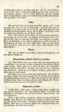 Image of the Page - 33 - in Die Süddeutsche Küche - auf ihrem gegenwärtigen Standpunkte