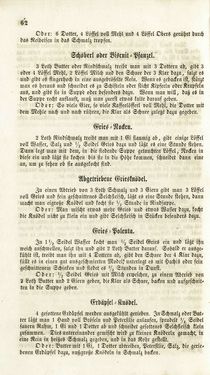 Image of the Page - 62 - in Die Süddeutsche Küche - auf ihrem gegenwärtigen Standpunkte