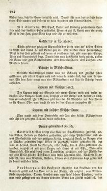 Bild der Seite - 124 - in Die Süddeutsche Küche - auf ihrem gegenwärtigen Standpunkte