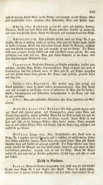 Bild der Seite - 125 - in Die Süddeutsche Küche - auf ihrem gegenwärtigen Standpunkte