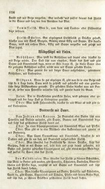 Image of the Page - 126 - in Die Süddeutsche Küche - auf ihrem gegenwärtigen Standpunkte