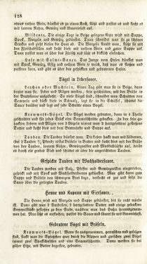 Image of the Page - 128 - in Die Süddeutsche Küche - auf ihrem gegenwärtigen Standpunkte