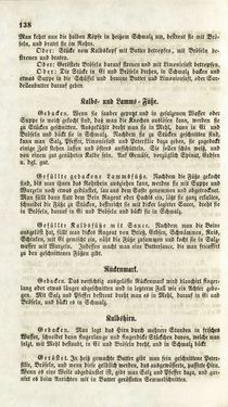 Image of the Page - 138 - in Die Süddeutsche Küche - auf ihrem gegenwärtigen Standpunkte