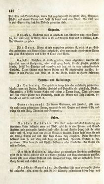 Image of the Page - 140 - in Die Süddeutsche Küche - auf ihrem gegenwärtigen Standpunkte