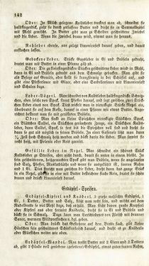 Image of the Page - 142 - in Die Süddeutsche Küche - auf ihrem gegenwärtigen Standpunkte