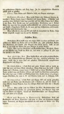 Image of the Page - 143 - in Die Süddeutsche Küche - auf ihrem gegenwärtigen Standpunkte
