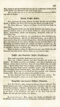 Bild der Seite - 151 - in Die Süddeutsche Küche - auf ihrem gegenwärtigen Standpunkte