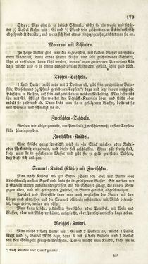 Image of the Page - 179 - in Die Süddeutsche Küche - auf ihrem gegenwärtigen Standpunkte