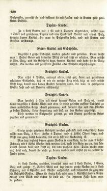 Image of the Page - 180 - in Die Süddeutsche Küche - auf ihrem gegenwärtigen Standpunkte