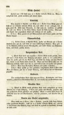 Image of the Page - 182 - in Die Süddeutsche Küche - auf ihrem gegenwärtigen Standpunkte