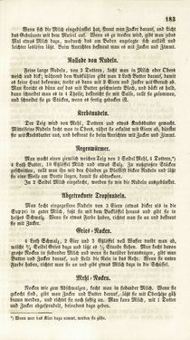 Image of the Page - 183 - in Die Süddeutsche Küche - auf ihrem gegenwärtigen Standpunkte