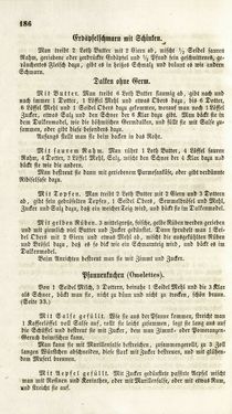 Image of the Page - 186 - in Die Süddeutsche Küche - auf ihrem gegenwärtigen Standpunkte