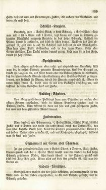 Image of the Page - 189 - in Die Süddeutsche Küche - auf ihrem gegenwärtigen Standpunkte