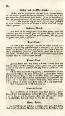 Image of the Page - 194 - in Die Süddeutsche Küche - auf ihrem gegenwärtigen Standpunkte