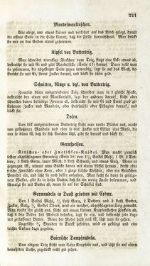 Image of the Page - 221 - in Die Süddeutsche Küche - auf ihrem gegenwärtigen Standpunkte