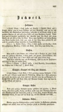 Image of the Page - 237 - in Die Süddeutsche Küche - auf ihrem gegenwärtigen Standpunkte