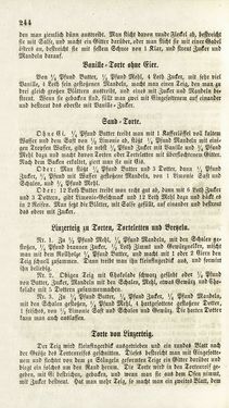 Bild der Seite - 244 - in Die Süddeutsche Küche - auf ihrem gegenwärtigen Standpunkte