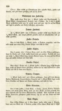 Image of the Page - 258 - in Die Süddeutsche Küche - auf ihrem gegenwärtigen Standpunkte