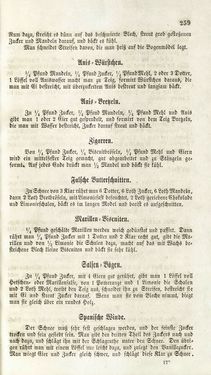 Image of the Page - 259 - in Die Süddeutsche Küche - auf ihrem gegenwärtigen Standpunkte