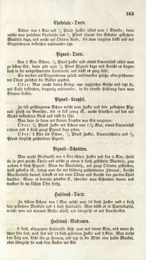 Image of the Page - 263 - in Die Süddeutsche Küche - auf ihrem gegenwärtigen Standpunkte