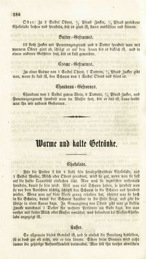 Image of the Page - 286 - in Die Süddeutsche Küche - auf ihrem gegenwärtigen Standpunkte