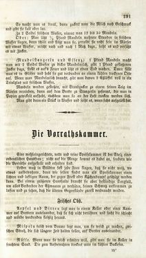 Bild der Seite - 291 - in Die Süddeutsche Küche - auf ihrem gegenwärtigen Standpunkte