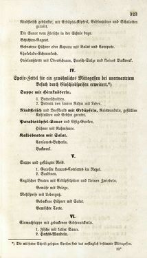 Image of the Page - 323 - in Die Süddeutsche Küche - auf ihrem gegenwärtigen Standpunkte