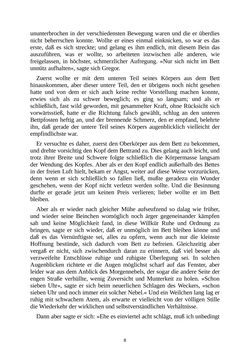 Image of the Page - 8 - in Die Verwandlung