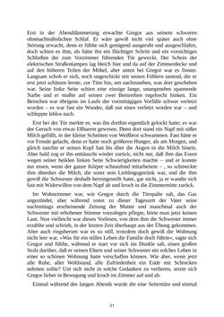 Image of the Page - 21 - in Die Verwandlung