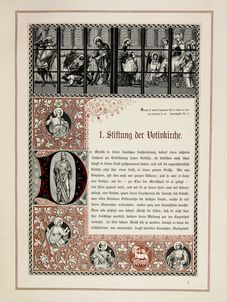 Image of the Page - 1 - in Die Votivkirche in Wien - Denkschrift des Baucomités