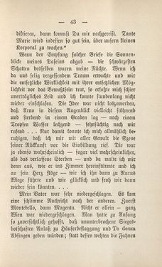 Image of the Page - 43 - in Die Waffen nieder! - Eine Lebensgeschichte von Bertha von Suttner, Volume 1