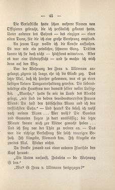 Image of the Page - 45 - in Die Waffen nieder! - Eine Lebensgeschichte von Bertha von Suttner, Volume 1