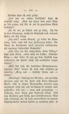 Bild der Seite - 141 - in Die Waffen nieder! - Eine Lebensgeschichte von Bertha von Suttner, Band 1